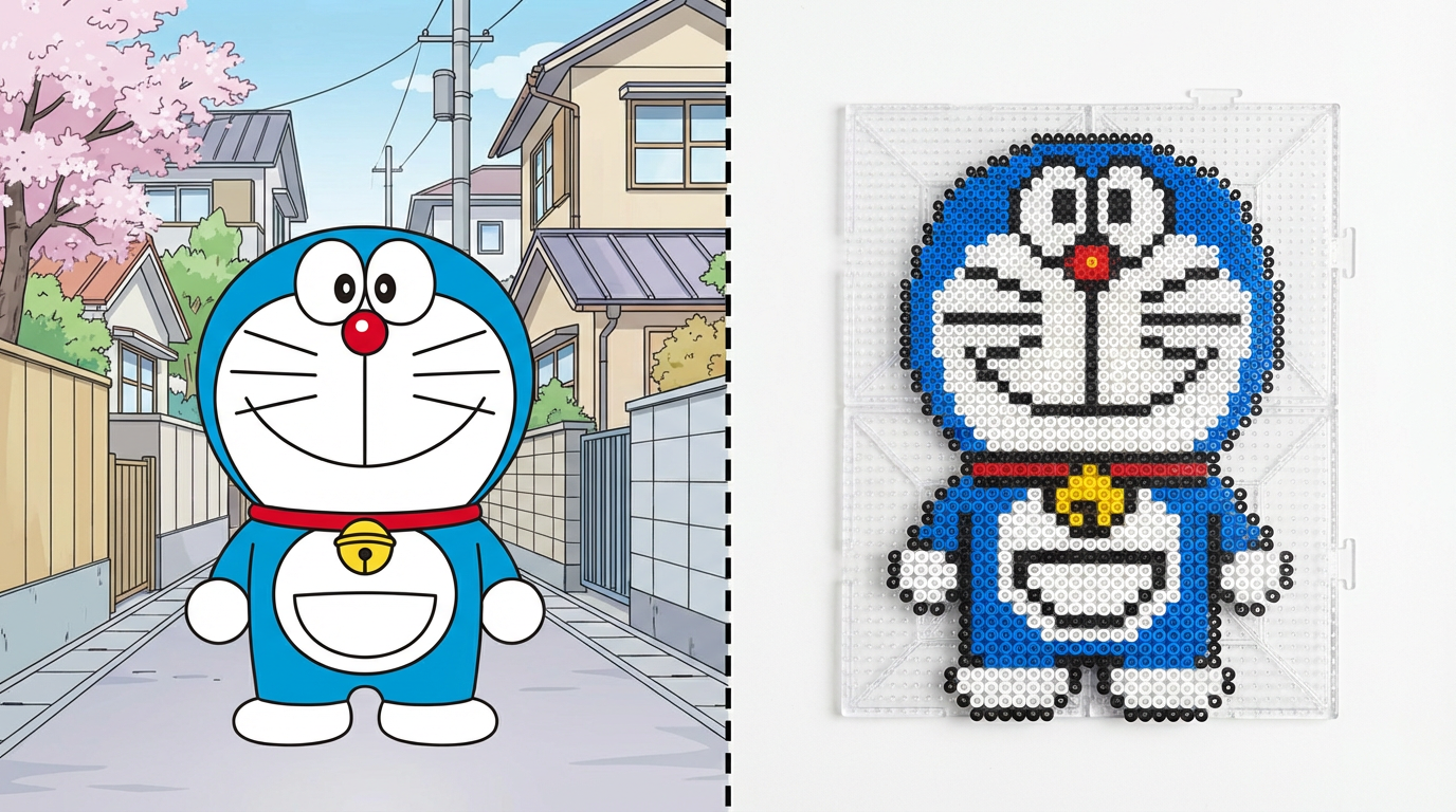 AI Perler Bead Pattern Maker