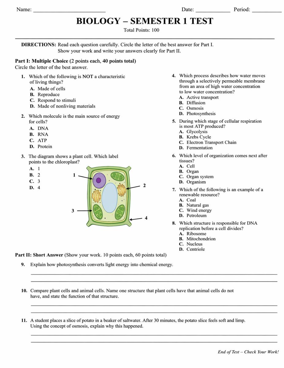 Infographic / Edu Visual - Academic Exam Paper Generator