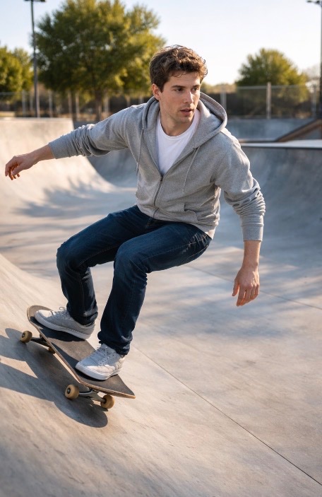 Social Media Post - Sam Altman Skateboarding Test Prompt